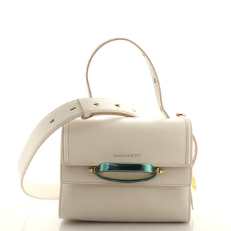 Alexander McQueen The Story Top Handle Bag Leather