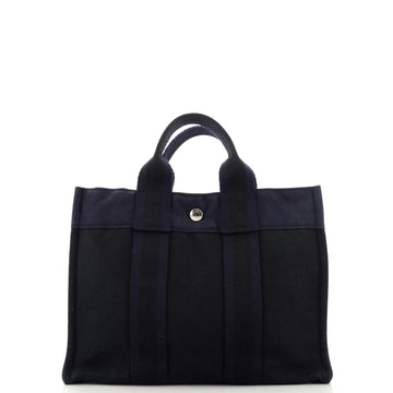 Hermes Fourre Tout Tote Toile PM