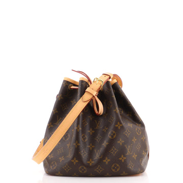 Louis Vuitton Petit Noe Handbag Monogram Canvas