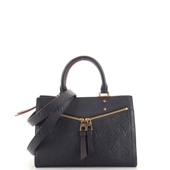 Louis Vuitton Monogram Empreinte Leather Sully PM, Luxury, Bags