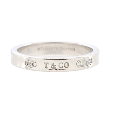 Tiffany & Co. 1837 Band Ring Platinum Narrow