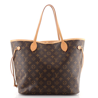 Louis Vuitton Neverfull NM Tote Monogram Canvas MM
