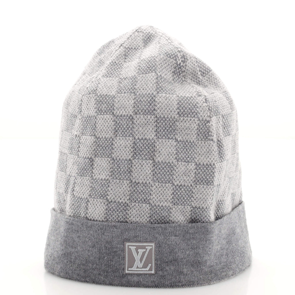 Cobalt Louis Vuitton Petit Damier Beanie Louis Vuitton Damier