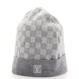 Wool White Louis Vuitton Beanie Louis Vuitton Women's Beige Beanie