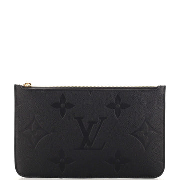 Louis Vuitton Neverfull Pochette Monogram Empreinte Giant Large