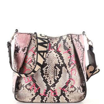 Stella McCartney Alter Crossbody Bag Faux Python Mini