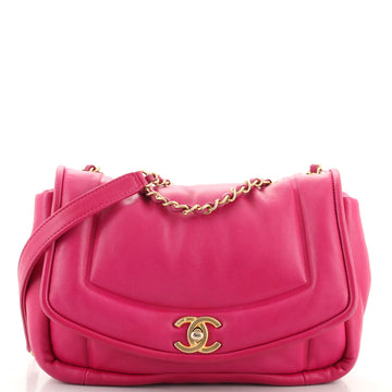 Chanel Vintage Puffy Flap Bag Lambskin Small