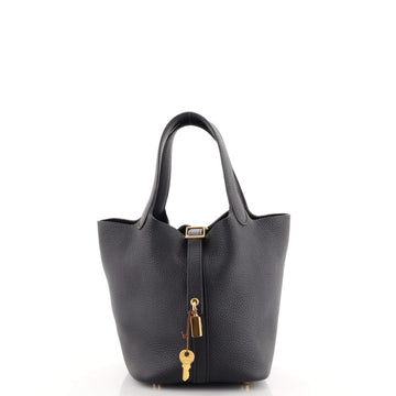 Hermes Picotin Lock Bag Clemence PM