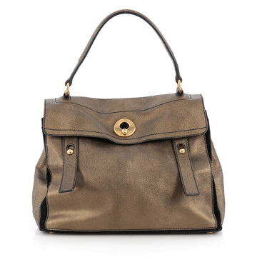 Saint Laurent Muse Two Handbag Pony Hair Embossed 1895705