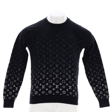 Louis Vuitton Men's Crew Neck Sweater Monogram Degrade Cotton