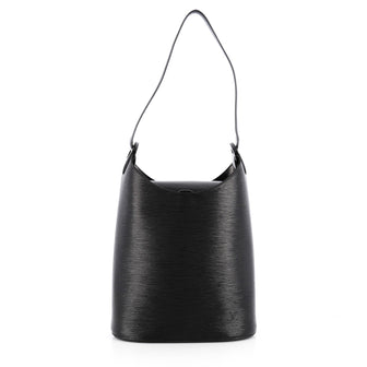 Louis Vuitton Verseau Handbag Epi Leather Black 1896601