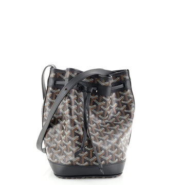 Goyard Petit Flot Bucket Bag Coated Canvas PM