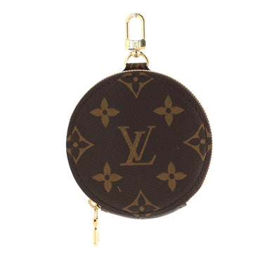 Louis Vuitton Multi Pochette Accessoires Round Coin Purse Monogram Canvas
