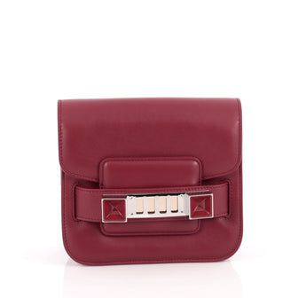 Proenza Schouler PS11 Crossbody Bag Leather Tiny Red 1896807