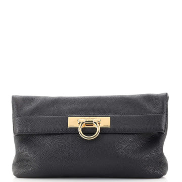 Salvatore Ferragamo May Clutch Leather