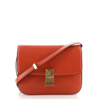 Celine Classic Box Bag Grainy Leather Medium
