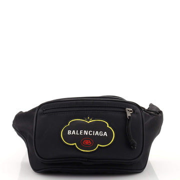 Balenciaga Explorer Belt Bag Canvas with Applique Medium