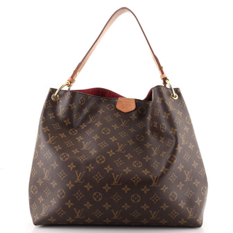 Louis Vuitton Graceful Handbag Monogram Canvas MM
