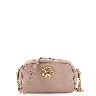 Gucci GG Marmont Shoulder Bag Matelasse Leather Small