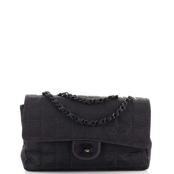 Chanel Travel Line Flap Bag Nylon Medium