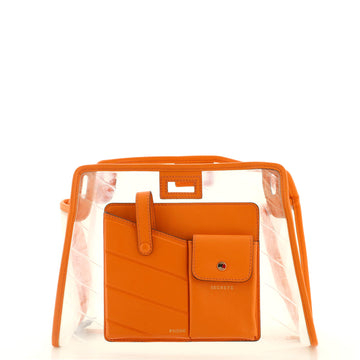 Fendi Peekaboo Defender PVC with Leather Small