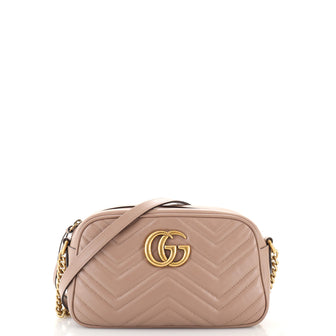 Gucci GG Marmont Shoulder Bag Matelasse Leather Small
