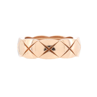 Chanel Coco Crush Ring 18K Beige Gold Small