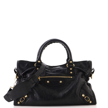 Balenciaga City Classic Studs Bag Leather Medium