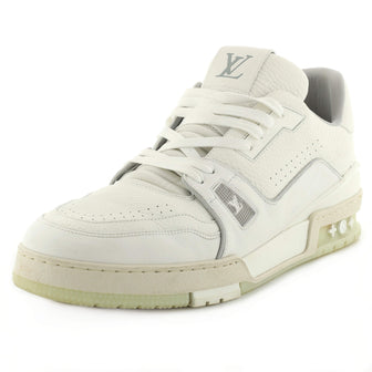 Men's LV Low Trainer Sneakers Leather