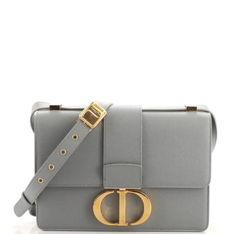 Christian Dior 30 Montaigne Flap Bag Leather