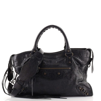 Balenciaga City Classic Studs Bag Leather Medium
