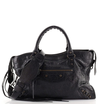 Balenciaga City Classic Studs Bag Leather Medium
