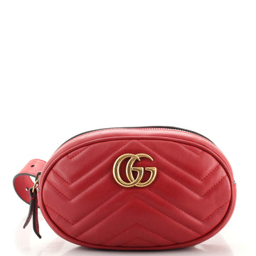 Gucci GG Marmont Belt Bag Matelasse Leather