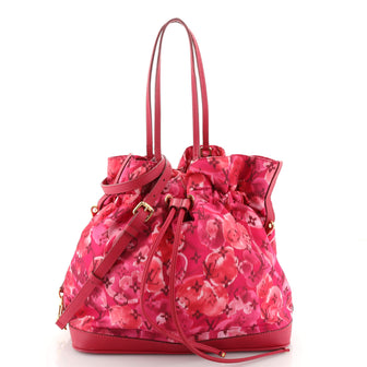 Louis Vuitton Noefull Handbag Ikat Nylon MM