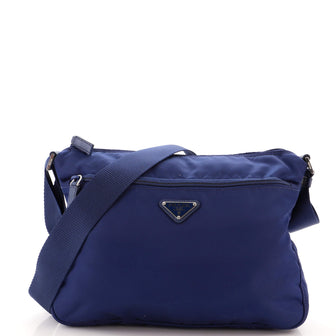Prada Front Pocket Messenger Bag Tessuto