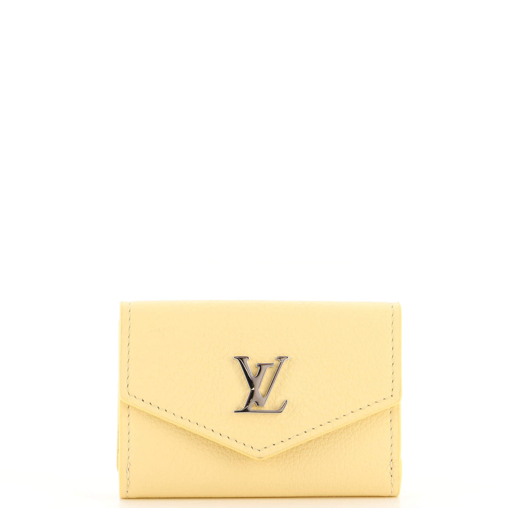 Louis Vuitton Lockmini Wallet Leather Yellow 189914101