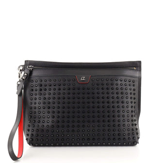 Christian Louboutin Citypouch Spiked Leather