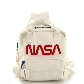 Balenciaga NASA Space Backpack Embroidered Canvas Extra Small