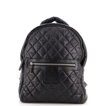 Chanel Coco Cocoon Backpack Quilted Nylon Large