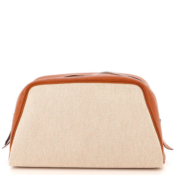Hermes Cavour Pouch Toile and Evercolor