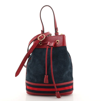 Gucci Ophidia Bucket Bag Suede Small