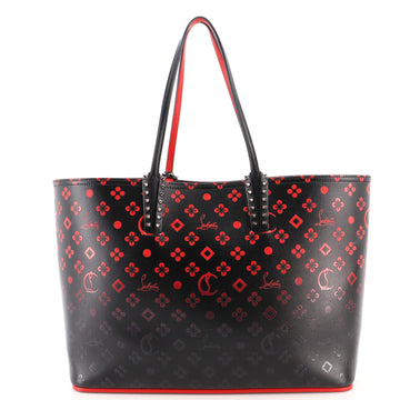 Christian Louboutin Cabata East West Tote Degrade Monogram Printed Leather Large
