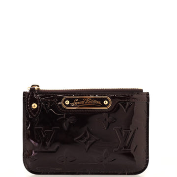 Louis Vuitton Key Pouch Monogram Vernis