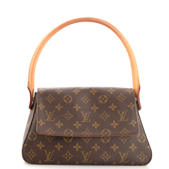 Louis Vuitton Looping Handbag Monogram Canvas Mini