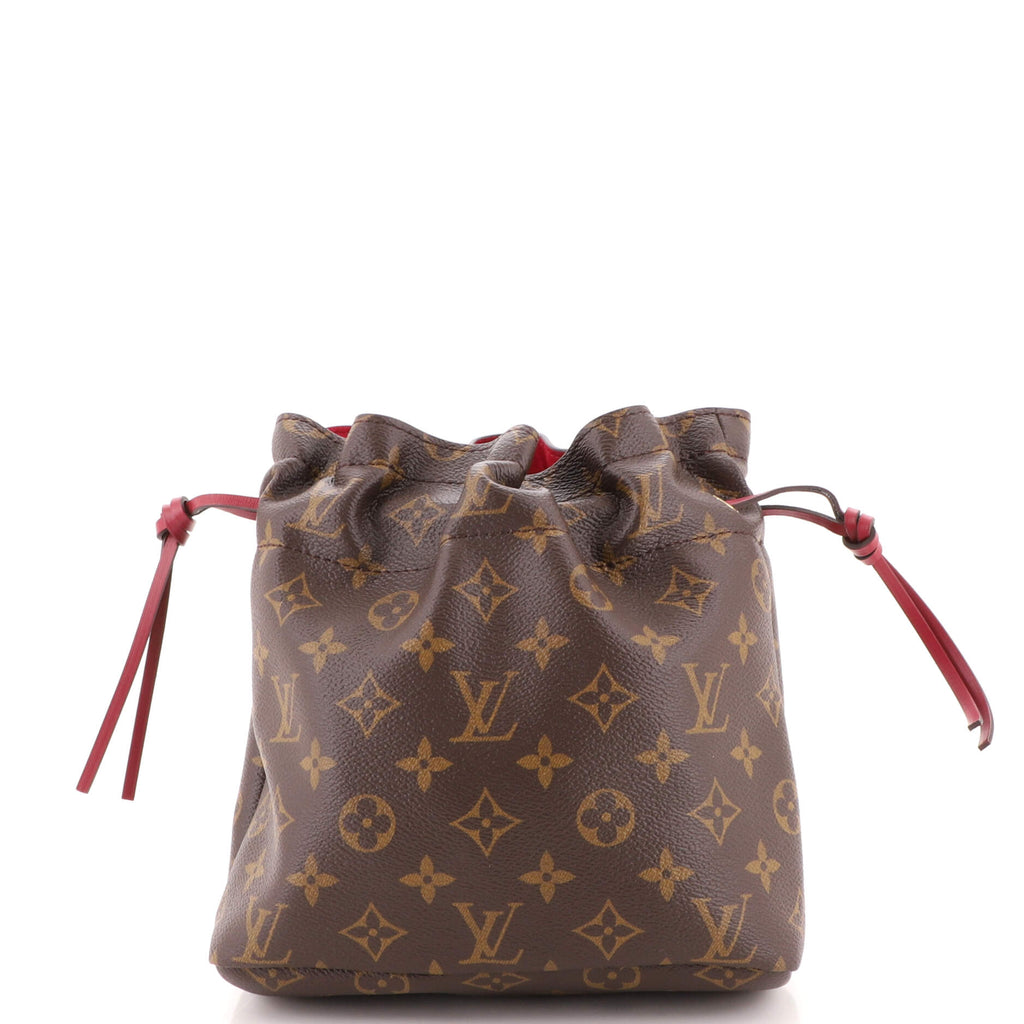 Louis Vuitton Noe Pouch Monogram Canvas Brown 189914297