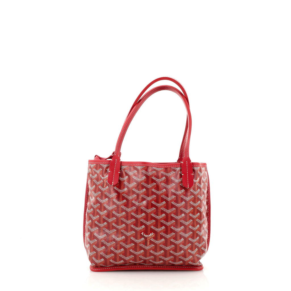 Goyard, Bags, Authentic Nwt Goyard Mini Anjou Red