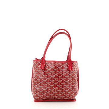 Goyard Anjou Reversible Tote Coated Canvas Mini