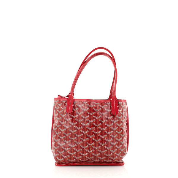 Anjou cloth handbag Goyard Red in Cloth - 36009328