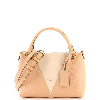 Louis Vuitton V Tote Monogram Empreinte Leather BB