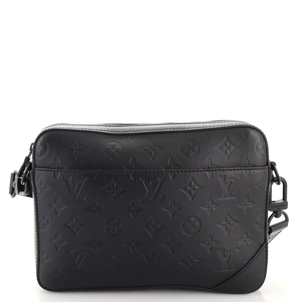 Louis Vuitton Monogram Shadow Sprinter Messenger Bag - Black Messenger Bags,  Bags - LOU759423